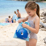 Nuby Ocean Friends Reusable Snack Bags Travel Zipper 3PK