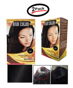 Women's Black Hair Color 