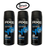Axe You Refreshed Deodorant Body Spray 48H Non Stop Fresh 150ml (3 Pack)