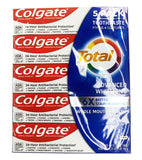 Colgate Total Advanced Whitening Toothpaste Fresh Breath, 6.4 Oz (5 Pack) - New