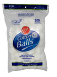 (2 Pack) Natural Cotton Soft and Gentle Cotton Balls Organics Hypoallergenic-New