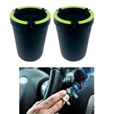 Glow in Dark Butt Bucket Ashtray Cigarette Extinguishing Cup Car Holder (3 Pack)