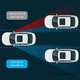 2PCS HD Blind Spot Mirrors 360° Convex Side Rear View for Car