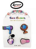 Girls Cosmetics Shoe Charms 