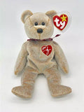 TY Beanie Baby - SIGNATURE BEAR 1999 (8.5 inch) Rare Errors -New