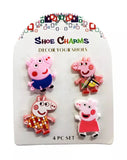  Peppa Pig Shoe Charms 