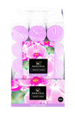 30Pcs Angel Orchid Tealight 2.5hrs Lasting Aromatherapy Scented Candles (1 Pack)