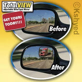 Total View SureView 360 Adjustable Blind Spot Mirror set of 2 (1 Pack)