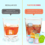 Plastic Reusable Ice Cubes