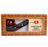 Dark Red Durable Wooden Wood Smoking Pipe Tobacco Cigarettes Cigar Pipes -New
