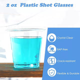 Clear Shot Glasses Plastic