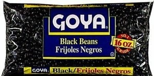 Pack Of 1 Goya Black Beans Frijoles Negros 16 Oz. (1 Pack)