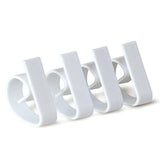 12 Ai-De-Chef Plastic Tablecloth Clips Skirt Holder Party Picnic