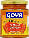 3 Goya Ají Amarillo Dried Yellow Hot Pepper Paste 7.5 oz.