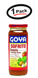 1 Pack Goya Sofrito tomato 12 oz New (Pack of 1)