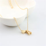 1pcs Gold Letter Pendant Necklace Party Favors And Gifts