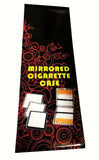 Mirrored unfiltered short snazzy cigarette cases holds 9 cigarettes
