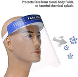 5 PACK Face Shields-Protective Facial Mask Safety Face Shield Anti-Pollution Clear Mask, Disposable