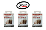3 Pack of 3" Elastic Sports/Body Wrap (3 Pack) Self- Closure Bandages