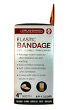 (3 Pack) 4" Elastic Sports/Body Wrap Self - Closure Bandages - New