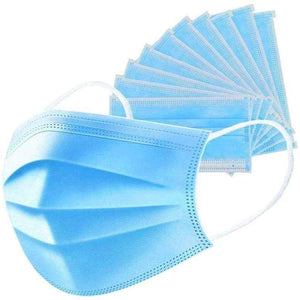 Disposable Filter Masks, Eventronic 3 Ply Face Masks, For Home & Office (10 Pcs)
