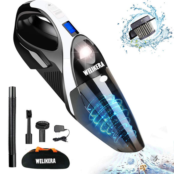 Vacuum For Cars, Hom Rechargeable Portable Vacuum For Cars, Home