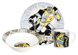 Hasbro Transformers Bumblebee Dinner Set, Multicolored, 3-Piece