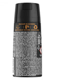 (5 Pack) Axe Deodorant 48hrs Fresh Body Spray Collision Cuero & Cookies 150ml
