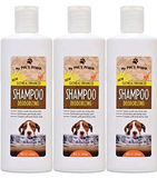 (3 Pack) My Pet's Friend Oatmeal Enhanced Deodorizing Shampoo 16 Oz Bottles