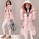 Winter Jacket Women Coat Hooded Outwear Female Parka Thick Cotton Padded Lining