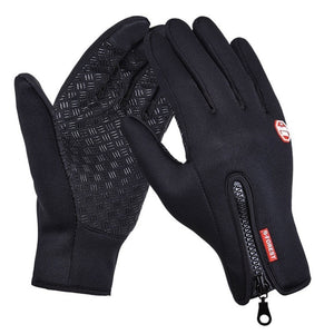 Hot Winter Gloves For Men Women Touchscreen Warm Outdoor Cycling Driving Motorcycle Cold Gloves Windproof Non-Slip