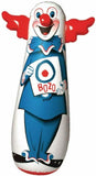 Bozo The Clown Inflatable 3D Finger Bop 46" Punching Bag