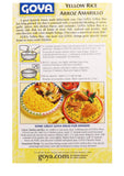 (3 Pack) Goya Yellow Rice, Spanish Style 7 oz Arroz Amarillo - New