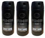 (5-Pack) Axe Deodorant Body Spray Black Mens Fragrance 150ml/5.07