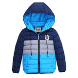 Winter Girls Jacket Keep Warm Hooded Windproof Outerwear