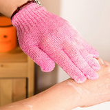 4 Pairs Home Bath Shower scrub Soap Foam Skin Body Face Clean Gloves