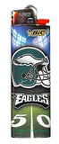 (7 Pack) Bic NFL Philadelphia Eagles Lighters Helmet & Logo Brand