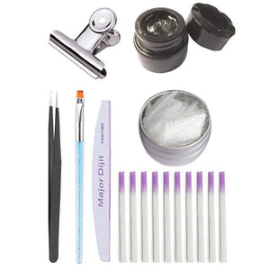 Fiberglass Nail Kit Fiber Glass Nails Extension Building Manicure Pen