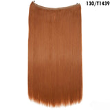 SNOILITE 20 inches long Synthetic Extensions Secret Invisible Hairpieces