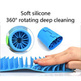 Dirty Dog cleaner Silicone Combs Portable Foot Washer Pet Grooming Brush