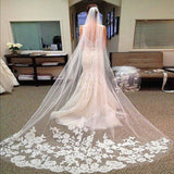 White  Veil Long Bridal Veil Cheap Wedding Accessories