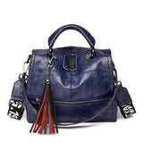 Designer Colored Strap Luxury Ladies Handbags Leather Women