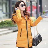 women winter warm coat plus size cotton padded jacket