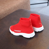 Fashionable net breathable leisure sports running shoes for kids