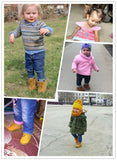 Spring Autumn Winter Children Shoes Girls Boys Plush Fashion Boots