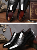 UPUPER Classic Business Men's Dress Shoes Fashion
