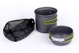Ultralight Camping Cookware outdoor tableware set Hiking Picnic  Camping