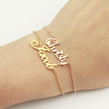 Personalized Custom Name Bracelet Charms Handmade Women Jewelry