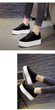 Women's High Heels Casual Sneakers Platform Shoes