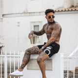 Mens Gyms Fitness Bodybuilding Casual Short Pants